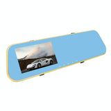 4.3 Dual Camera Vehicle Dvr With Full Hd 1080P Display