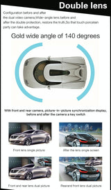 4.3 Dual Camera Vehicle Dvr With Full Hd 1080P Display - Front View
