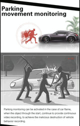 4.3 Dual Camera Vehicle Dvr With Full Hd 1080P Display - Side View
