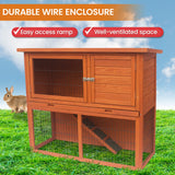 Little Buddies 2-Storey Wooden Pet Rabbit Hutch - Extra Image