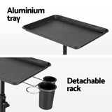 Stylish Embellir Rolling Salon Trolley Cart for Beauty and Hairdressing Storage - Rear View