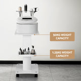 Embellir Spa Salon Trolley Cart - Stylish Rolling Hairdressing Storage Stand - 45-Degree Angle