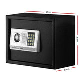 UL-TECH Security Safe Box 20L - Front View
