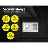 UL-TECH Security Safe Box 20L - Side View