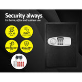 UL-TECH Security Safe Box LCD Display - Side View