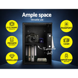 UL-TECH Security Safe Box Digital - Top-Down View