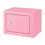 UL-Tech 6.5L Small Safe Box with Key Lock for Cash Mini Home Security Safe Pink - Top-Down View
