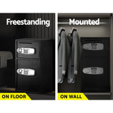 UL-TECH Security Safe Box Double Door - Top-Down View