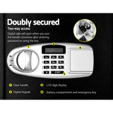 UL-TECH Security Safe Box Double Door - Rear View