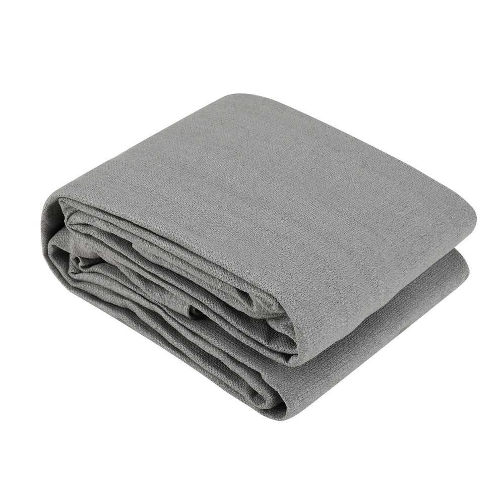 Instahut Premium 280gsm Rectangle Shade Sail Canopy - 3x4m Grey
