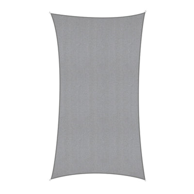Instahut Sun Shade Sail Shadecloth Canopy Rectangle 280gsm 4x7m