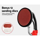 Giantz 800W Drywall Sander Plaster Wall Board Dust - Rear View