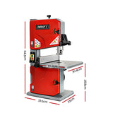 Giantz Bandsaw Blades Guides Wood Timber Cutting Table Band Saw Blade Sharpener - Front View
