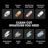 Baumr-AG 2400W 355mm 14' Metal Cut Off Cold Saw, Soft Start, 45 Degree Mitre Chop - Extra Image