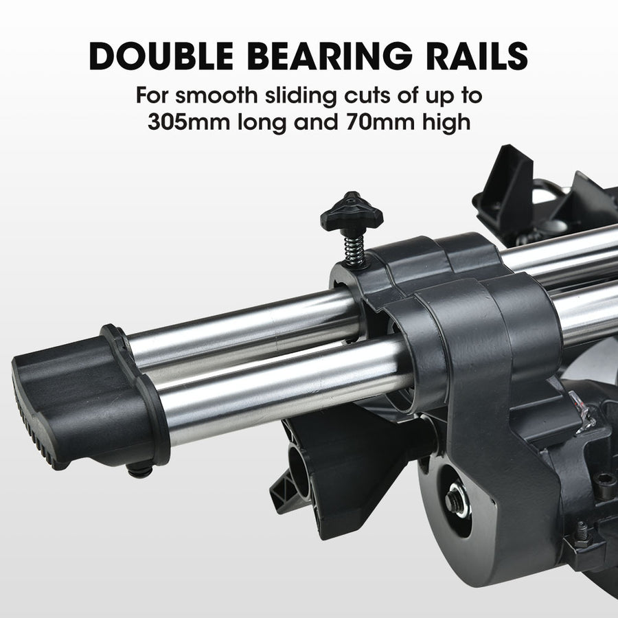 BAUMR-AG 210mm Sliding Compound Mitre Drop Saw