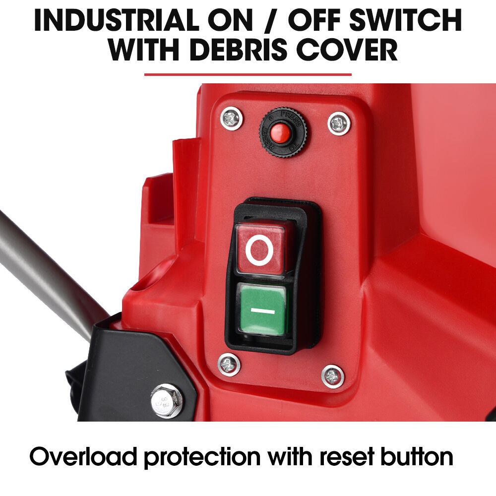 BAUMR-AG 2000W 255mm 10' Compound Table Saw, with Stand, Expandable Worktop, Vacuum Port, 45 Degree Bevel, +/- 45 Degree Mitre, Anti-tip