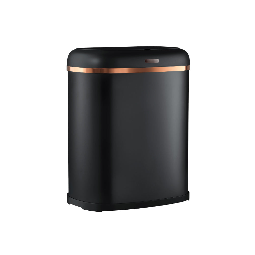 Devanti 38L Motion Sensor Bin Rubbish Automatic Black