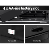 Devanti 45L Motion Sensor Bin Rubbish Automatic Black - Rear View