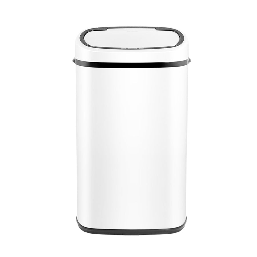 Devanti 58L Motion Sensor Bin Rubbish Automatic White, image 3
