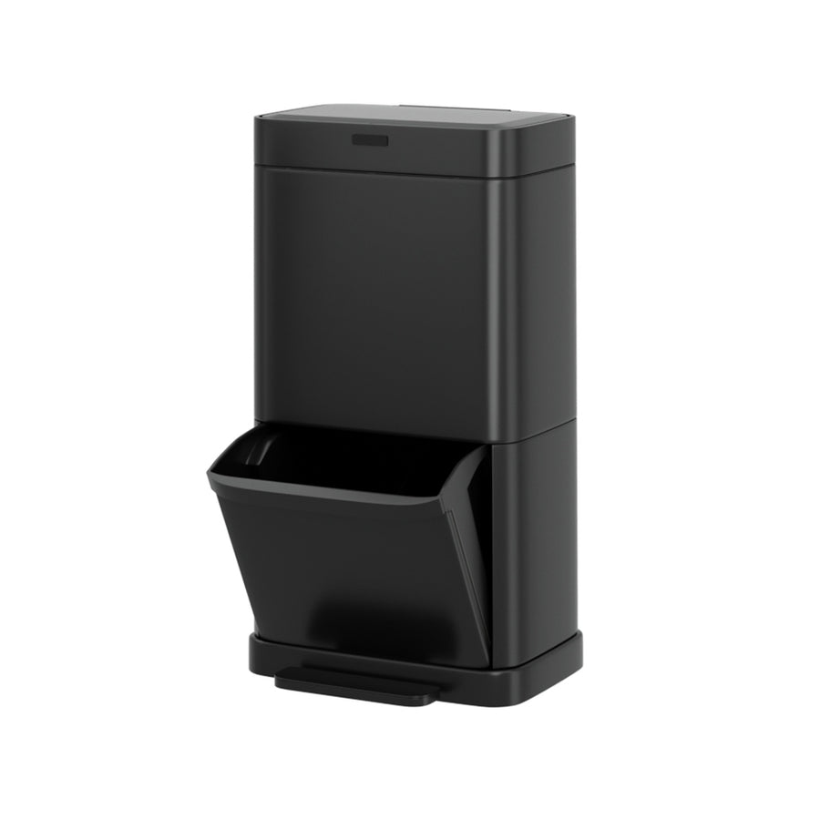 Devanti 70L Motion Sensor Bin Pedal Bins Automatic Black, image 7