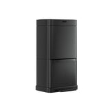 Devanti 70L Motion Sensor Bin Pedal Bins Automatic Black - Side View