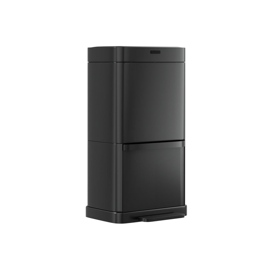 Devanti 70L Motion Sensor Bin Pedal Bins Automatic Black, image 3
