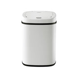 Devanti 82L Motion Sensor Bin Rubbish Automatic White - Close-Up Angle
