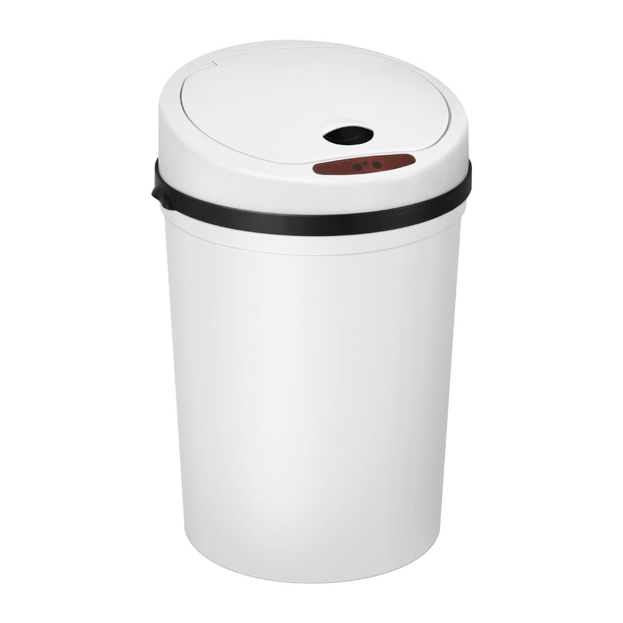 Devanti Sensor Bin Motion Rubbish Bins Kitchen Automatic Trash Can White 9L, image 3