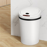 Devanti Sensor Bin Motion Rubbish Bins Kitchen Automatic Trash Can White 9L - Close-Up Angle