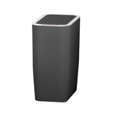 Devanti 9L Motion Sensor Bin Rubbish Automatic Ash Black - Close-Up Angle