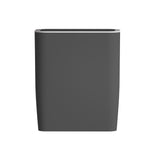 Devanti 9L Motion Sensor Bin Rubbish Automatic Ash Black - Side View