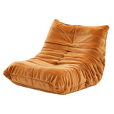 Artiss Lazy Sofa Accent Chair Floor Couch Leisure Lounge Foam Pouffe Recliner - Front View