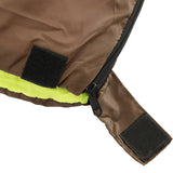 Weisshorn Sleeping Bag Double Bags Thermal Camping Hiking Tent Brown -5°C - 45-Degree Angle
