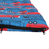 Weisshorn Sleeping Bag Kids Single Bags 180cm Thermal Camping Hiking Blue - Rear View
