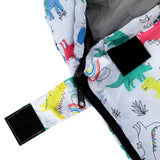 Weisshorn Sleeping Bag Kids Single Bags 180cm Thermal Camping Hiking White - 45-Degree Angle