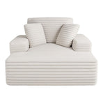 Artiss Sofa Bed Lounge Chair Recliner Couch Reading Chairs Sleeper Cloud Sofas Faux Fur Fabric