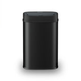 Devanti 50L Sensor Bin Motion Rubbish Automatic Black - Side View