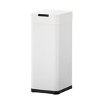 Devanti 50L Sensor Bin Motion Rubbish Bins Kitchen Automatic Trash Can White