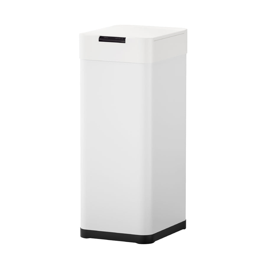 Devanti 50L Sensor Bin Motion Rubbish Bins Kitchen Automatic Trash Can White