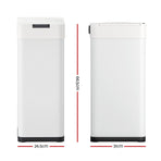 Devanti 50L Sensor Bin Motion Rubbish Bins Kitchen Automatic Trash Can White