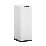 Devanti 50L Sensor Bin Motion Rubbish Bins Kitchen Automatic Trash Can White - Side View