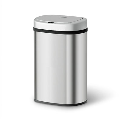 Devanti 50L Sensor Bin Motion Rubbish Automatic Silver