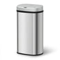 Devanti 60L Sensor Bin Motion Rubbish Automatic Silver