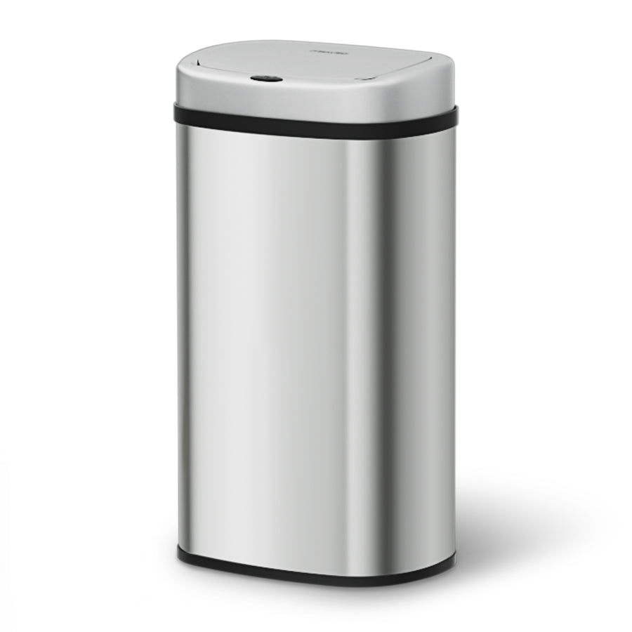 Devanti 60L Sensor Bin Motion Rubbish Automatic Silver