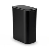 Devanti Automatic Trash Bin with Lid 21L Motion Sensor Kitchen Bin Touchless Garbage Can Modern Black Plastic Slim Rubbish Bin with Liner Holder for Kitchen, Home, Office