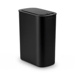 Devanti Automatic Trash Bin with Lid 21L Motion Sensor Kitchen Bin Touchless Garbage Can Modern Black Plastic Slim Rubbish Bin with Liner Holder for Kitchen, Home, Office