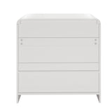 Oikiture Buffet Sideboard Storage Cabinet 2 Doors Cupboard White