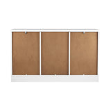 Oikiture Buffet Sideboard Hallway Hamptons Furniture - Side View