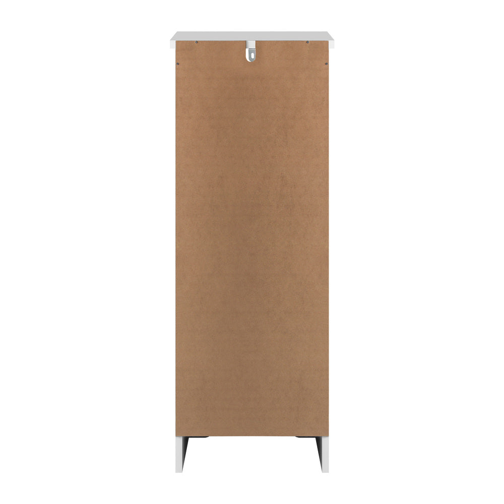 Oikiture 2x Chest of Drawers Storage Cabinet Dresser Tallboy Hamptons
