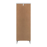 Oikiture 2x Chest of Drawers Storage Cabinet Dresser Tallboy Hamptons - Extra Image